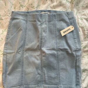 Garage Blue Denim Skirt